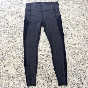 Lululemon Wunder Under Zipper Pant Legging